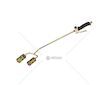 Dvojitý plynový hořák PB 103 cm + hadice 5 m – MAR‑POL