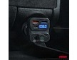 FM transmitter 2×USB-A 1×USB 12V 24V AMIO-04649
