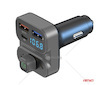 FM transmitter 2×USB-A 1×USB 12V 24V AMIO-04649