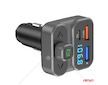 FM transmitter 2×USB-A 1×USB 12V 24V AMIO-04649