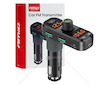 FM transmitter 2×USB-A 1×USB-C mircoSD 12V 24V AMIO-04653