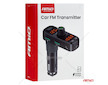FM transmitter 2×USB-A 1×USB-C mircoSD 12V 24V AMIO-04653