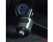 FM transmitter 2×USB-A microSD 12V 24V AMIO-04654