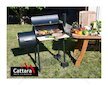 Gril na dřevěné uhlí SMOKIE s udírnou CATTARA