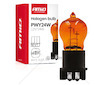 Halogenová žárovka PWY24W WP3.3x14.5-4 Amber 12V 24W AMiO-04410