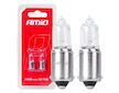 Halogenové žárovky H10W 12V 10W BAX9S white 2ks blister