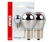 Halogenové žárovky PY21W 12V21W BAU15S LumiTec CHROME 2ks AMiO-04629