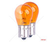 Halogenové žárovky PY21W BA15S 12V AMBER 2ks blister