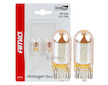 Halogenové žárovky WY5W 12V5W LumiTec AMBER CHROME 2ks AMiO-04626