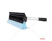 Hliníkový čistič okenních skel + vodní stěrka 30,5 cm AMiO-03851