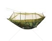Houpací síť - hamaka s moskytiérou, 210×120 cm, 200 kg, maskáčová