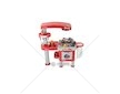 Hračka G21 Dětská kuchyňka velká s příslušenstvím červená