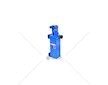 Hydraulická pumpa pro dílenské lisy 30t s manometrem GEKO