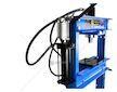Hydraulicko-pneumatický dílenský lis 20 t s manometrem GEKO