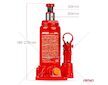 Hydraulický pístový zvedák 2T v PVC boxu AMIO-04182