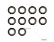 Izolační páska 10 ks 19mm x 10m x 0.13mm AMiO-04845