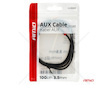 Kabel AUX jack-jack 3,5mm 100CM AMiO-03269