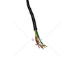 Kabel elektr. 7 propojovací spirálový bez koncovek