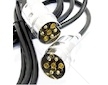 Kabel přívěsného vozíku  3,5m, 2x kovová zástrčka - 7pramen