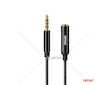 Kabel prodlužovací AUX Mini Jack 3,5mm samec na 3,5mm samice 2M AMiO-04296
