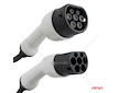 Kabel s konektorem pro nabíjení elektrických vozidel Type2-Type2 3P 11 kW 5 m AMIO-04971