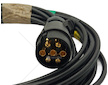 Kabeláž elektroinstalace 4,15m, 7-pólů, bajonet