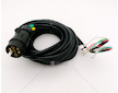 Kabeláž přívěsného vozíku se zástrčkou 7,0m / 7 žilný + kabel 2x5m