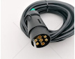 Kabeláž přívěsného vozíku se zástrčkou 7,0m / 7 žilný + kabel 2x5m