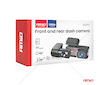 Kamera do auta se zadní kamerou 1K WLAN 256 GB WIFI Full HD AMIO-04799