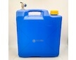 Kanystr na vodu 15L modrý s horním kohoutem na vodu B2 - mýdlenka