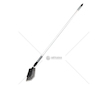 Kartáč teleskopický průtokový na mytí auta 141-240cm AMiO-01274