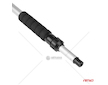 Kartáč teleskopický průtokový na ruční mytí 98-168cm AMiO-02397