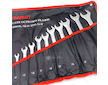 Klíče očkoploché SADA profi 6-32mm 12ks CrV textilní obal
