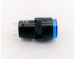 Kontrolka kulatá modrá LED 12/24V