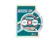 Kotouč řezný diamantový segmentový, 230x22,2mm, suché i mokré řezání, TOTAL