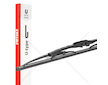 Kovový stěrač U-Type 21” 530 mm s úchytem typu „U” AMiO-04011