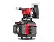 Křížový laser 360° samonivelační, 4D, zelený RED TECHNIC