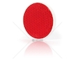 Kruhová odrazka se šroubem FI75 červená WAS 516/CZ