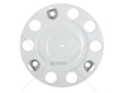 Kryt kola 10 otvorů bílý plný  DB-105210