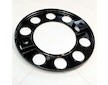 Kryt kola 10 otvorů černá ocel s upevněním na dva šrouby BB-105270
