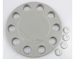 Kryt kola 10 otvorů šedý plný DB-105410