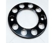 Kryt kola 22,5 / 10 děr černá ocel 420/60