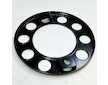 Kryt kola 22,5 / 10 děr černá ocel 420/60