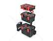 Kufr na nářadí s kolečky MODULAR SOLUTION set 4v1 – KISTENBERG