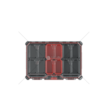Kufr na nářadí X BLOCK BRIDGE 543×368×122 mm – KISTENBERG