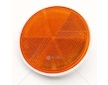 Kulatá odrazka oranžová na šroub WAS 516/