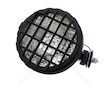 KULATÁ PRACOVNÍ LAMPA S MŘÍŽKOU + VYPÍNAČ