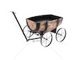 Květináč Woodeff whiskey barel wagon, 41,5x29x19cm