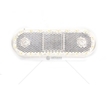 LAMPA OBRYS.DIODOWA BIALA PRZEDNIA WAS W47WW/536