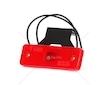 LAMPA OBRYS.DIODOWA CZERWONA Z UCHWYTEM WAS W44/218Z
